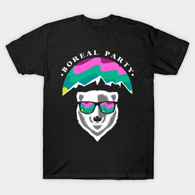 Boreal Party T-Shirt by Sachpica